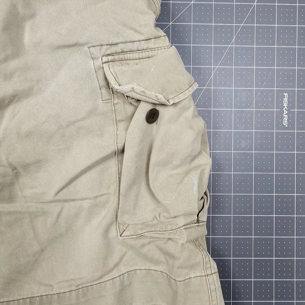 Vintage Polo Ralph Lauren Cargo Shorts Mens 34 Relaxed Skater Y2K Preppy Utility
